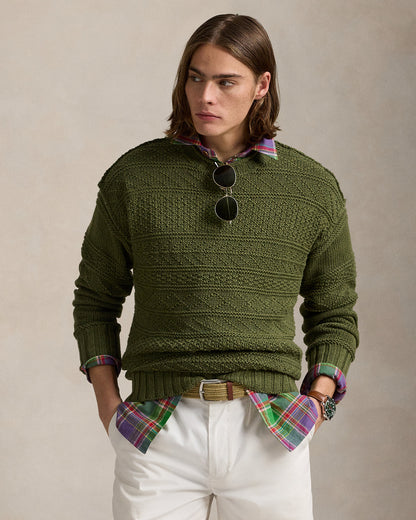 Ralph Lauren Textured LinenCotton Sweater