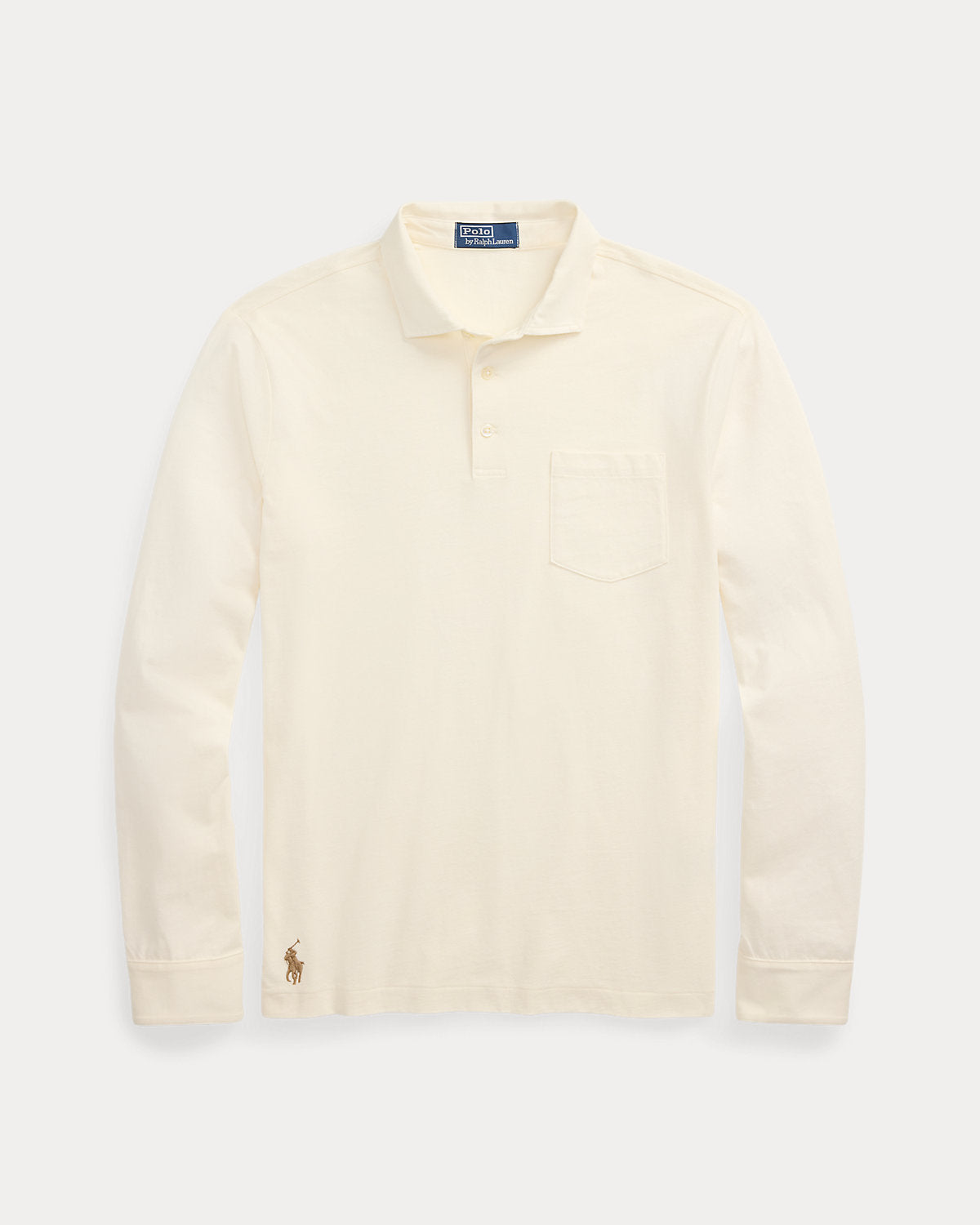 Ralph Lauren Classic Fit Sueded Jersey Polo Shirt