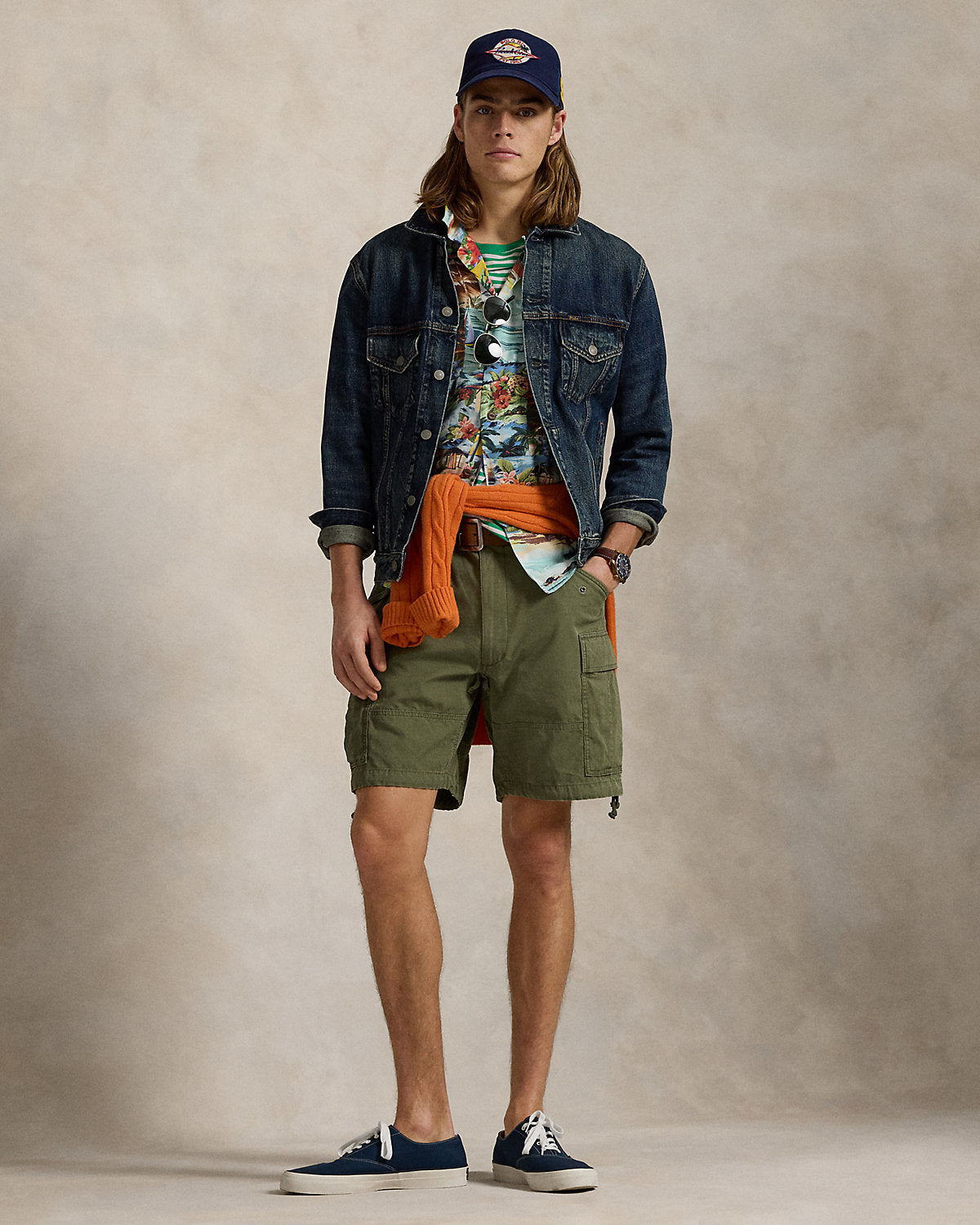 Ralph Lauren 8Inch Classic Fit Ripstop Cargo Short