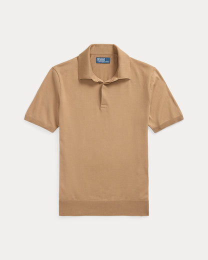 Ralph Lauren Cotton PoloCollar Sweater