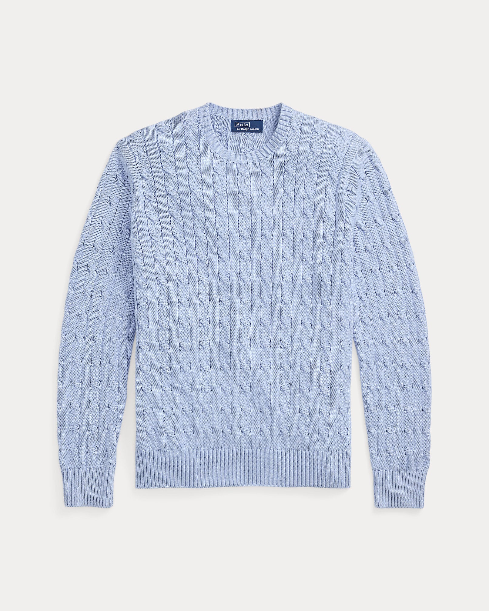 Ralph Lauren CableKnit Cotton Crewneck Sweater