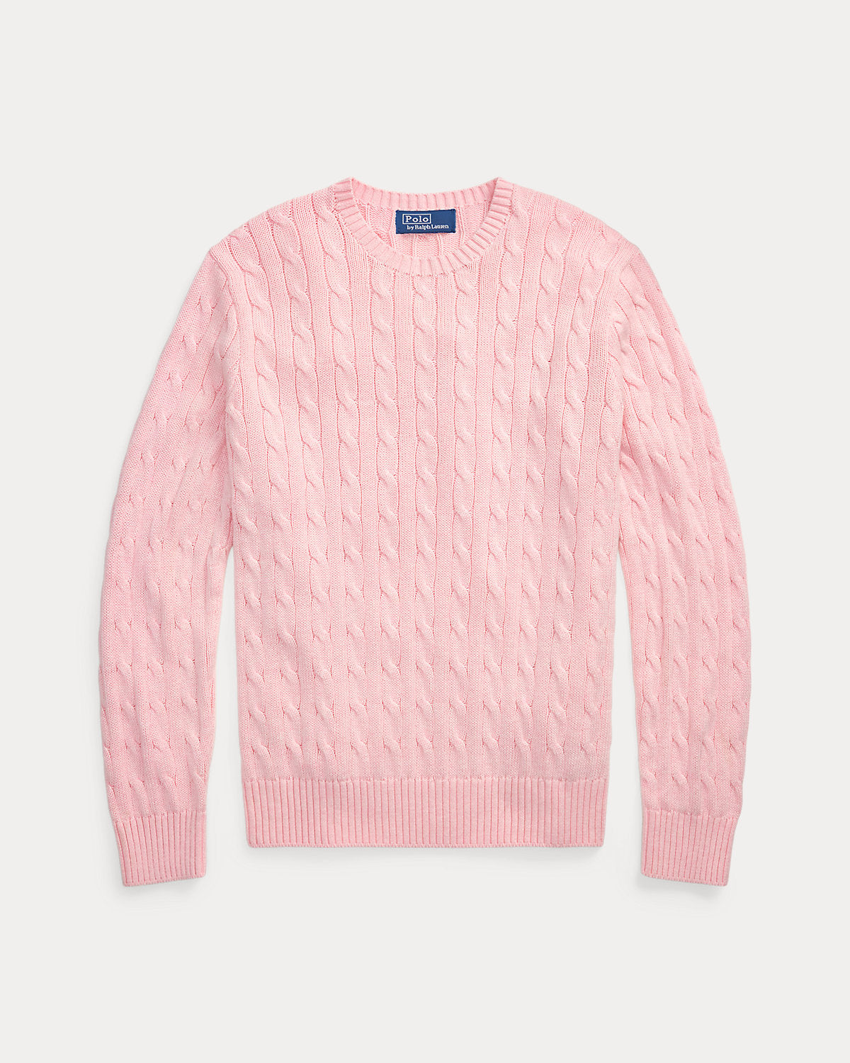 Ralph Lauren CableKnit Cotton Crewneck Sweater