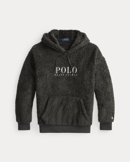 Ralph Lauren Logo Pile Fleece Hoodie