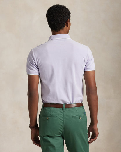 Ralph Lauren Custom Slim Fit Stretch Oxford Mesh Polo