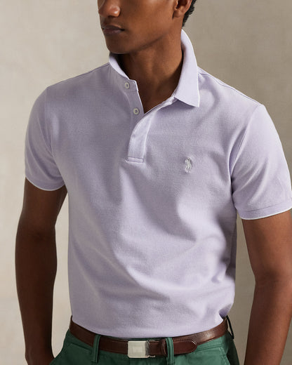 Ralph Lauren Custom Slim Fit Stretch Oxford Mesh Polo