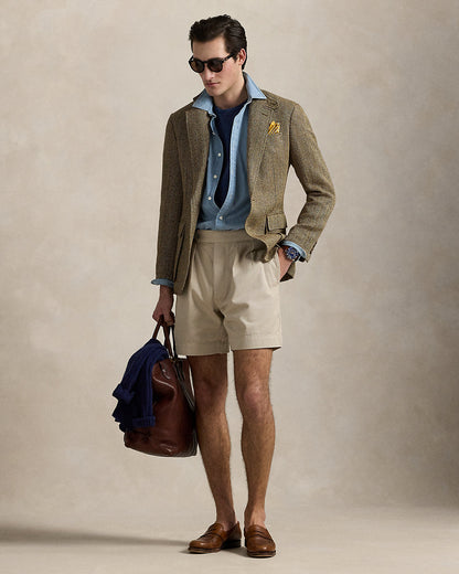 Ralph Lauren 7Inch Relaxed Fit Pleated Twill Short