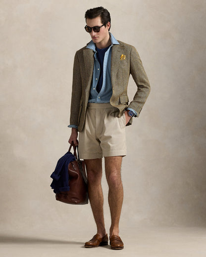 Ralph Lauren 7Inch Relaxed Fit Pleated Twill Short