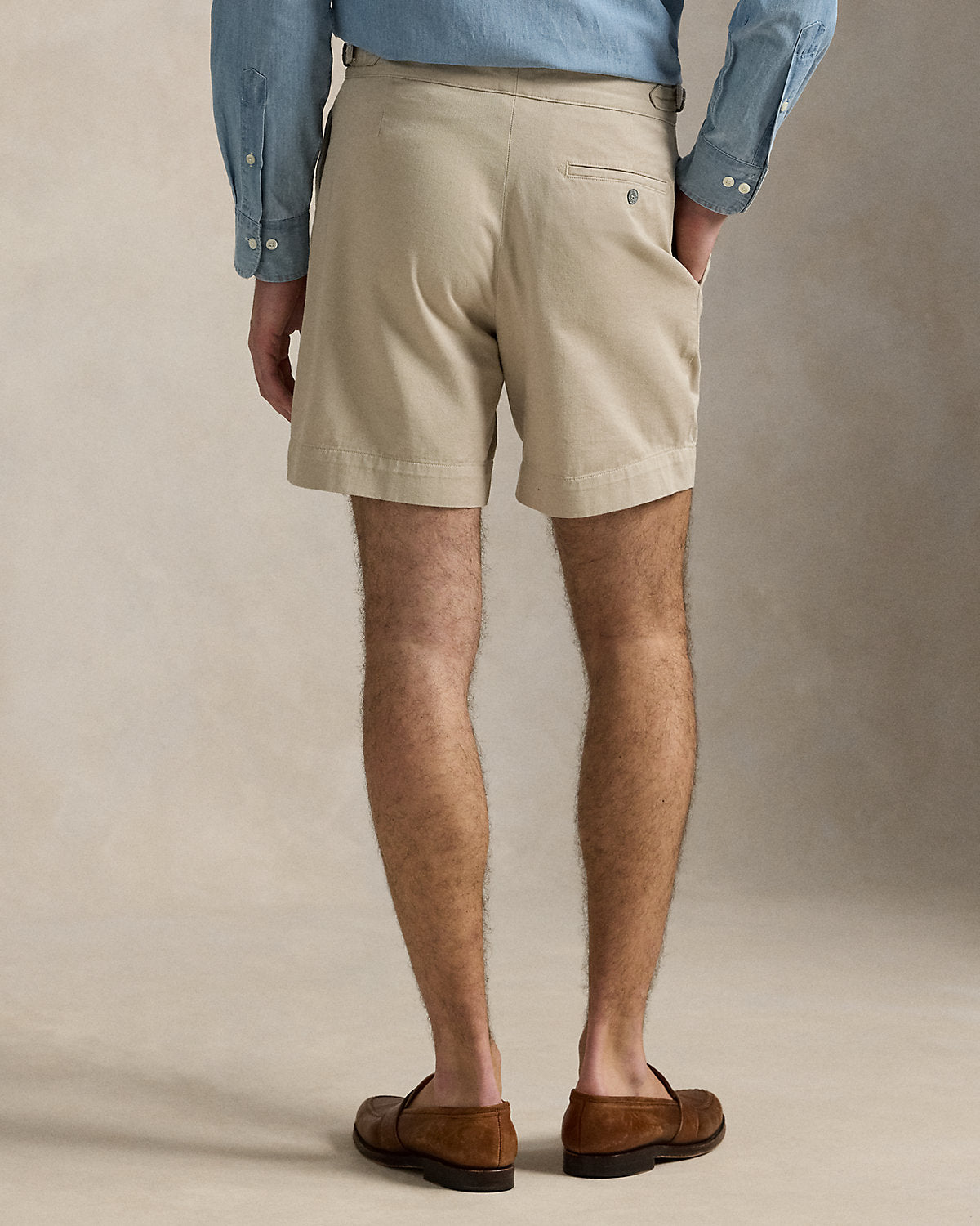 Ralph Lauren 7Inch Relaxed Fit Pleated Twill Short