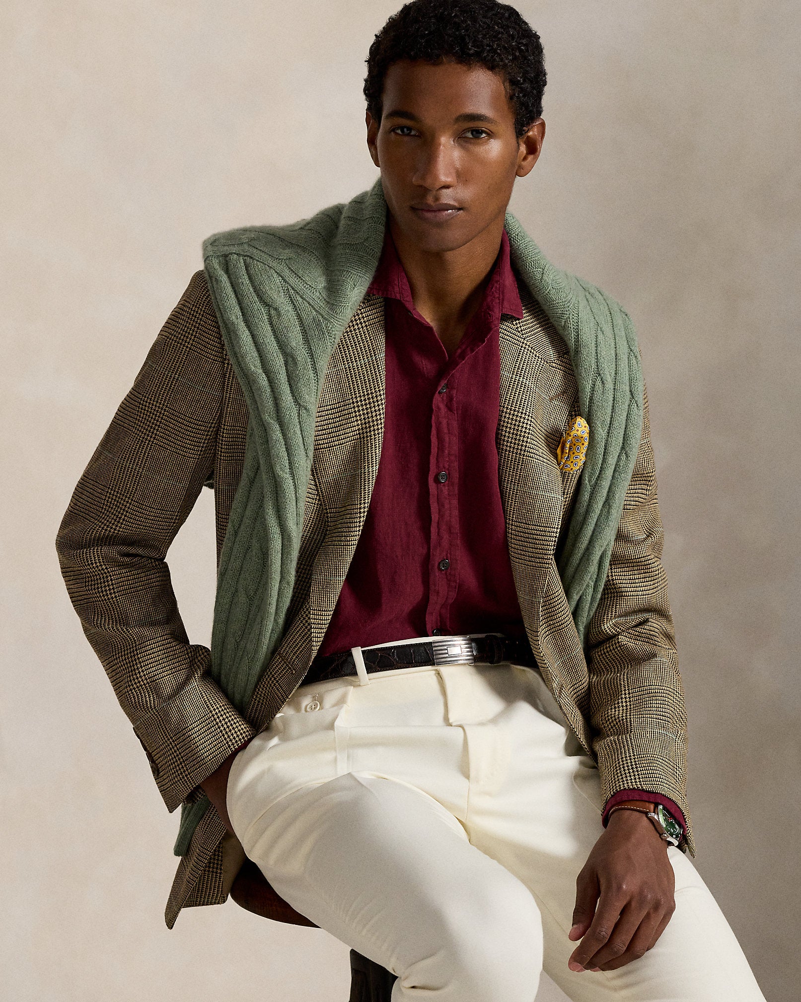 Ralph Lauren Classic Fit Linen Shirt