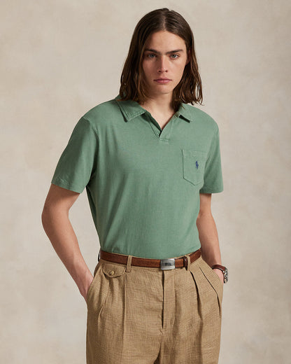 Ralph Lauren Standard Fit CottonLinen Polo Shirt