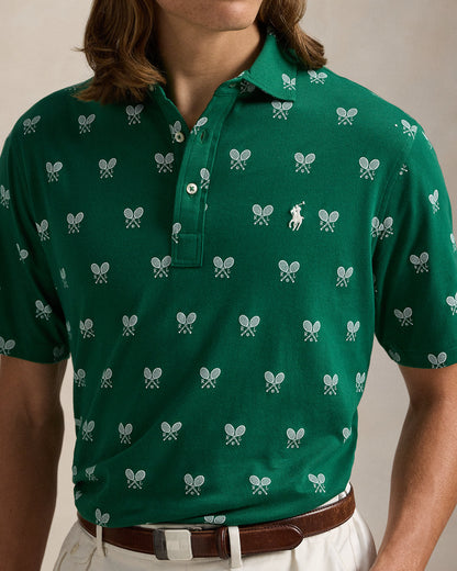 Ralph Lauren Classic Fit RacquetPrint Polo Shirt