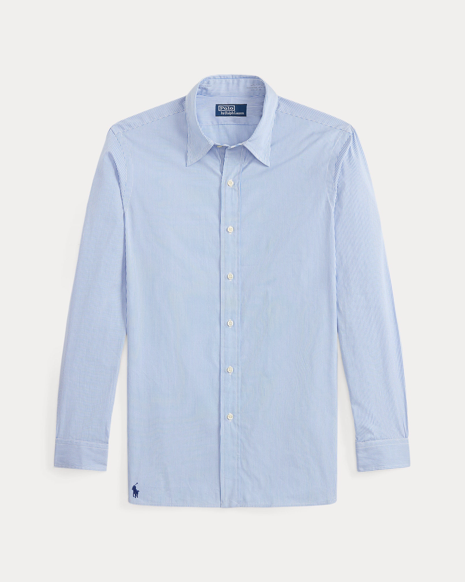 Ralph Lauren Classic Fit Striped Poplin Shirt