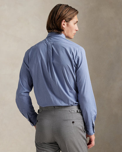 Ralph Lauren Classic Fit Checked Stretch Poplin Shirt