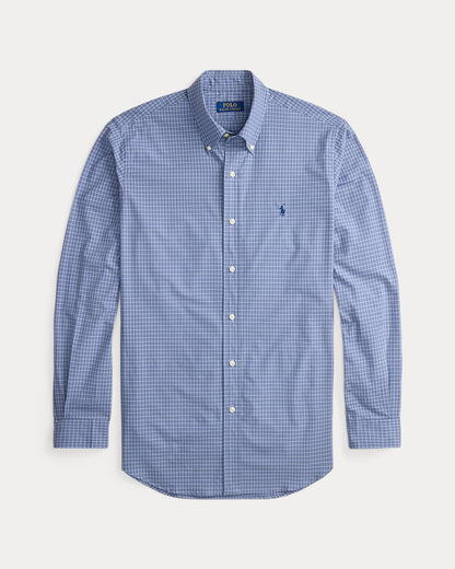 Ralph Lauren Classic Fit Checked Stretch Poplin Shirt