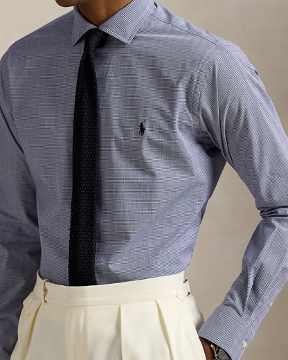 Ralph Lauren Classic Fit Plaid Stretch Poplin Shirt