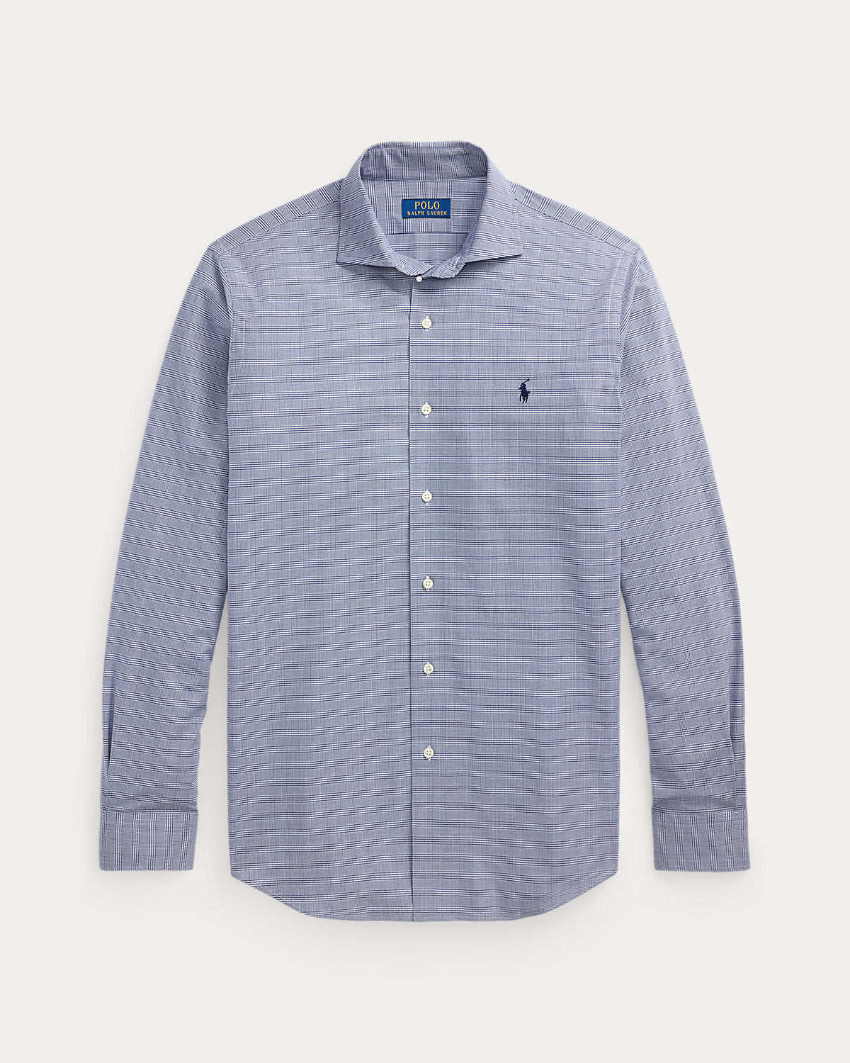 Ralph Lauren Classic Fit Plaid Stretch Poplin Shirt