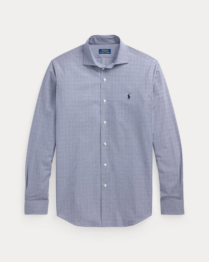 Ralph Lauren Classic Fit Plaid Stretch Poplin Shirt