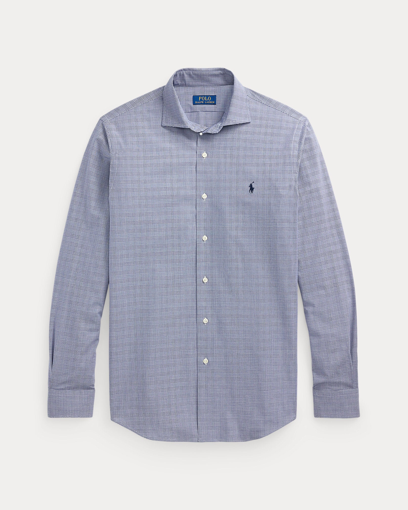 Ralph Lauren Classic Fit Plaid Stretch Poplin Shirt