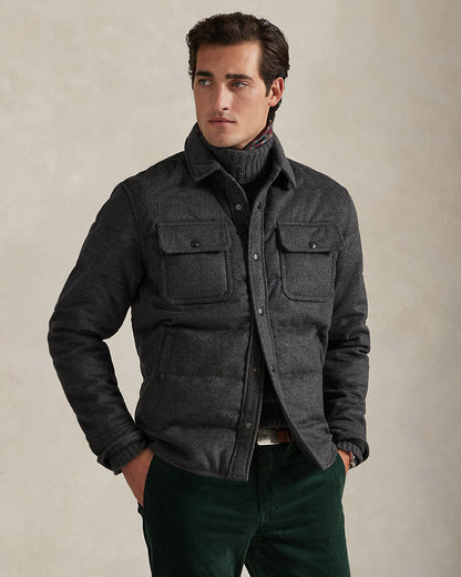 Ralph Lauren The Lewis Melton Shirt Jacket