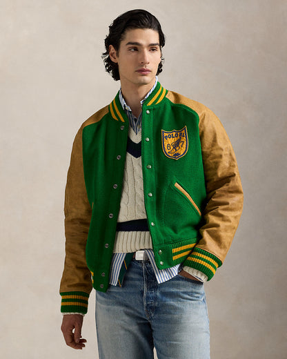 Ralph Lauren VintageInspired Letterman Jacket