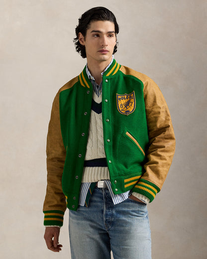 Ralph Lauren VintageInspired Letterman Jacket