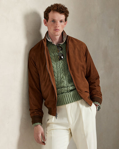 Ralph Lauren The Charleton Suede Jacket