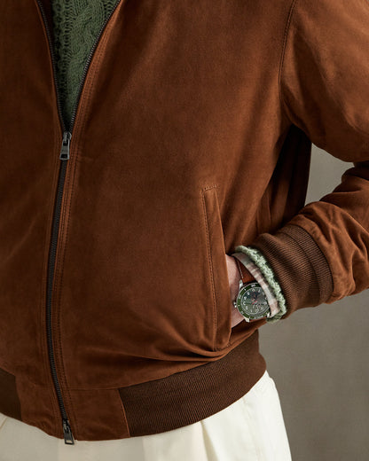 Ralph Lauren The Charleton Suede Jacket