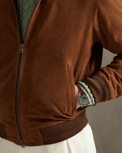 Ralph Lauren The Charleton Suede Jacket