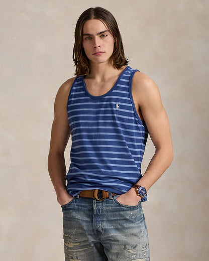 Ralph Lauren Classic Fit Striped Jersey Tank