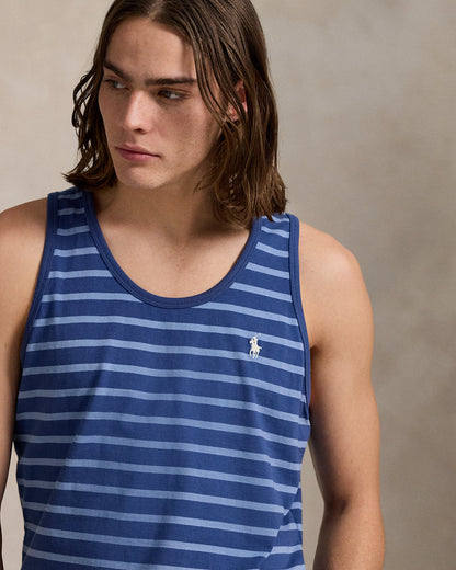 Ralph Lauren Classic Fit Striped Jersey Tank
