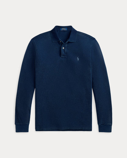 Ralph Lauren Classic Fit Indigo Mesh Polo Shirt