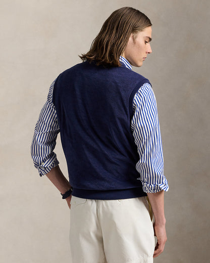 Ralph Lauren Embroidered Terry Vest