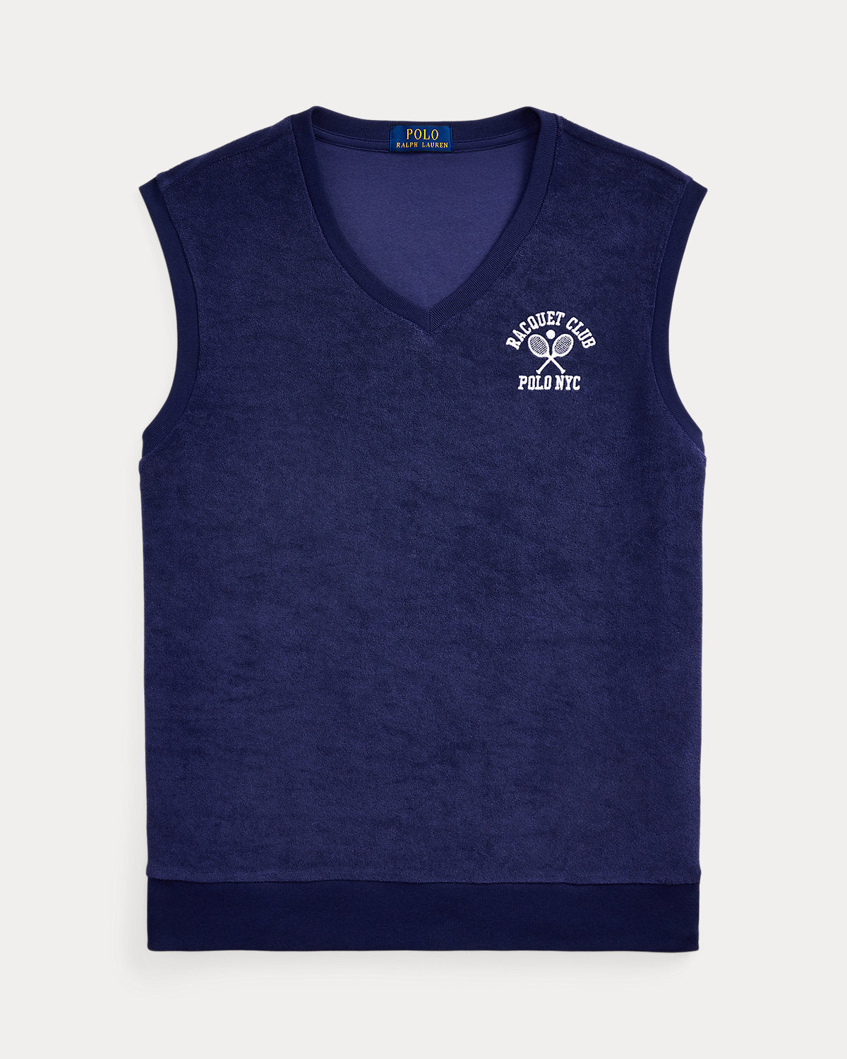 Ralph Lauren Embroidered Terry Vest