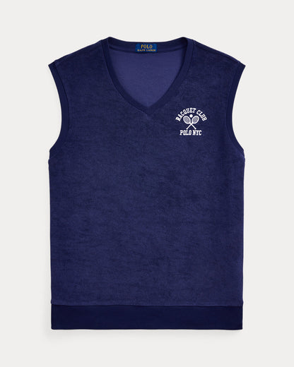 Ralph Lauren Embroidered Terry Vest