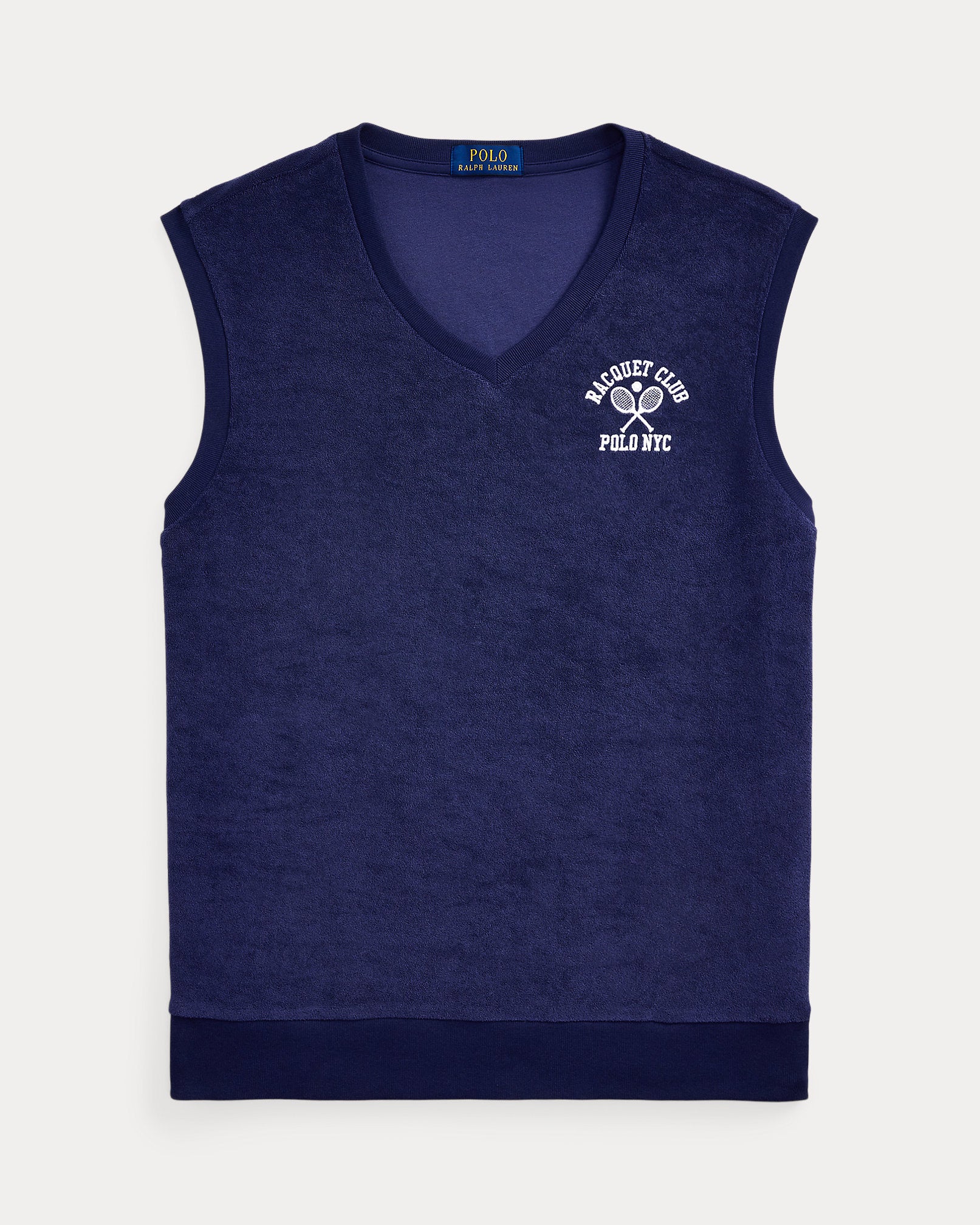 Ralph Lauren Embroidered Terry Vest