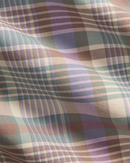 Ralph Lauren Classic Fit Plaid Oxford Camp Shirt