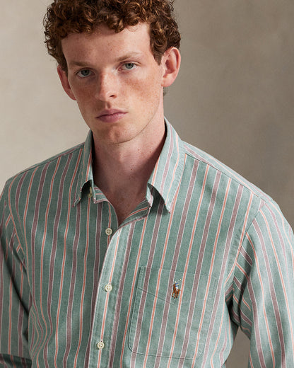 Ralph Lauren Classic Fit Striped Oxford Shirt