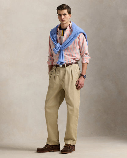 Ralph Lauren Classic Fit Striped Oxford Shirt