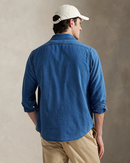 Ralph Lauren Classic Fit Indigo Oxford Workshirt