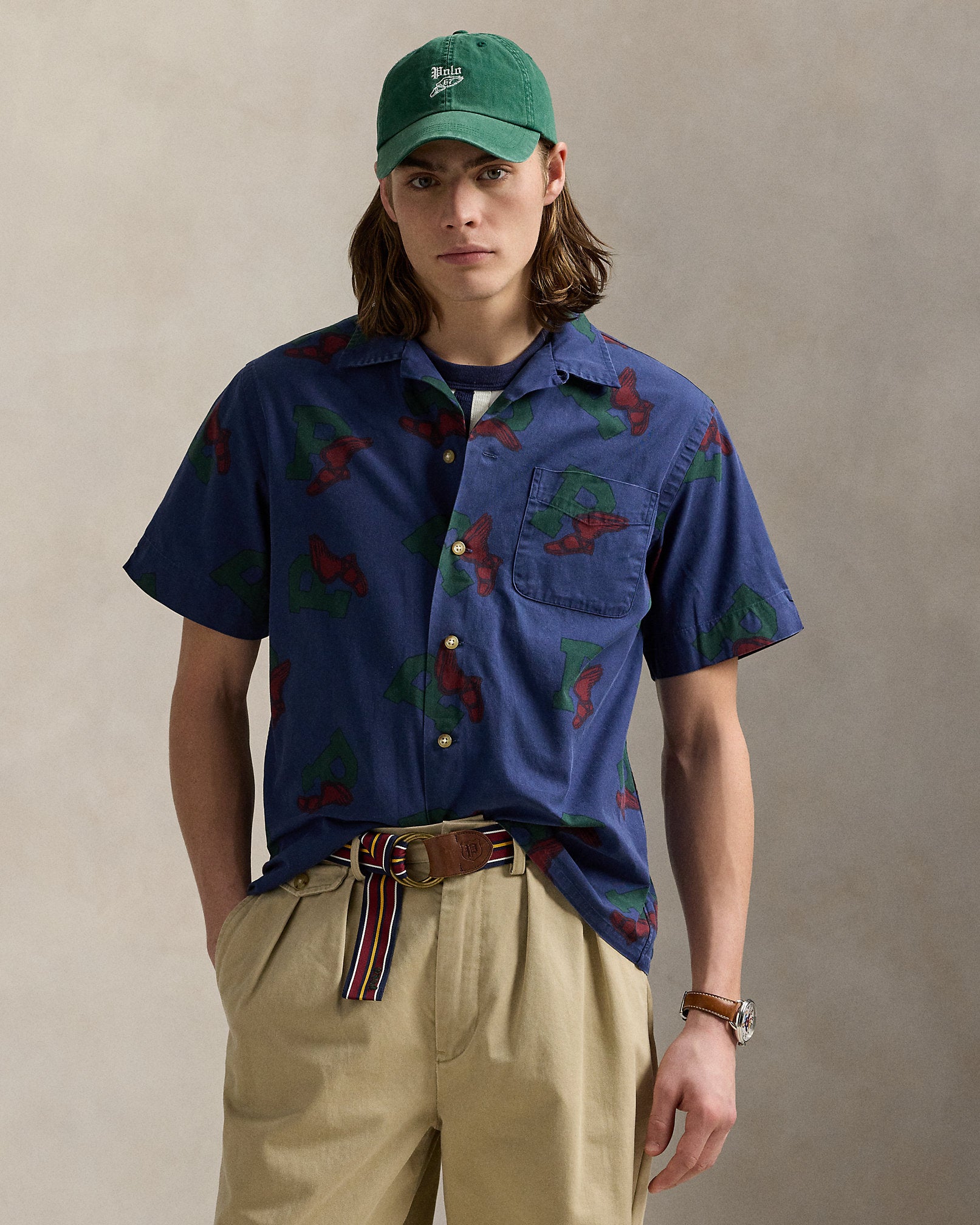 Ralph Lauren Classic Fit PWing Camp Shirt
