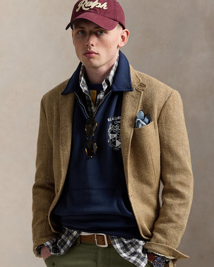 Ralph Lauren Fleece Graphic QuarterZip Sweatshirt