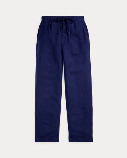 Ralph Lauren Lateef Relaxed Fit Pleated Linen Pant