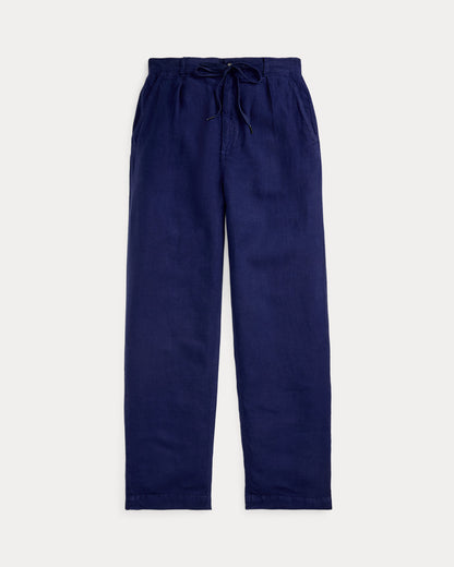 Ralph Lauren Lateef Relaxed Fit Pleated Linen Pant