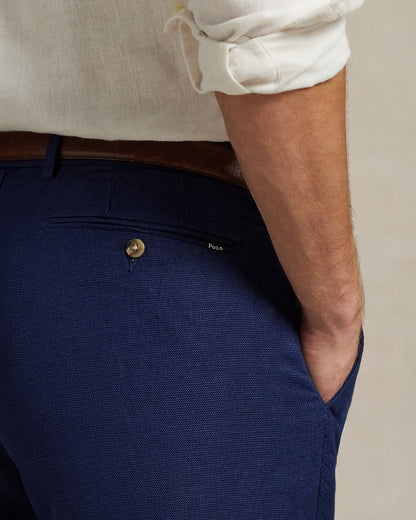 Ralph Lauren Straight Fit Houndstooth Twill Pant