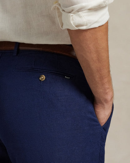 Ralph Lauren Straight Fit Houndstooth Twill Pant