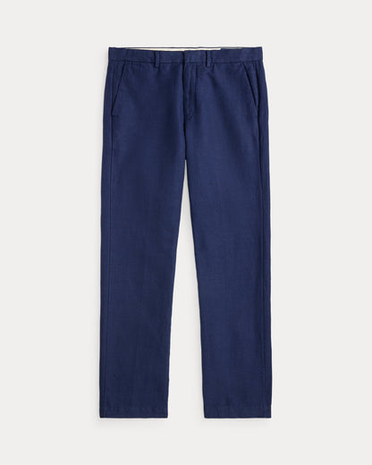 Ralph Lauren Straight Fit Houndstooth Twill Pant