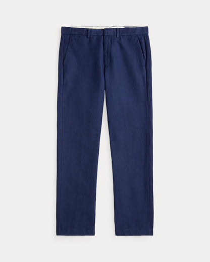 Ralph Lauren Straight Fit Houndstooth Twill Pant