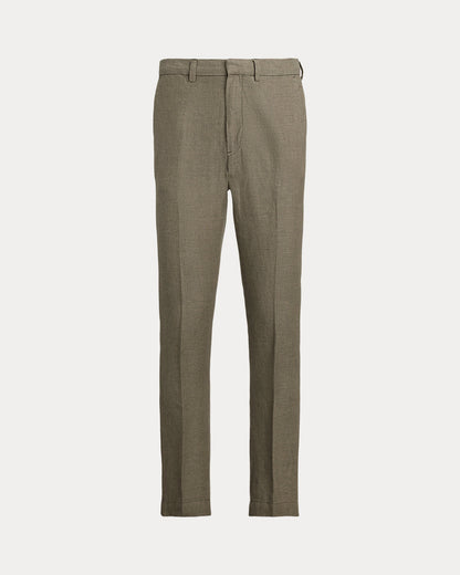 Ralph Lauren Straight Fit Houndstooth Twill Pant