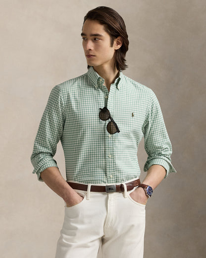 Ralph Lauren Classic Fit Gingham Oxford Shirt