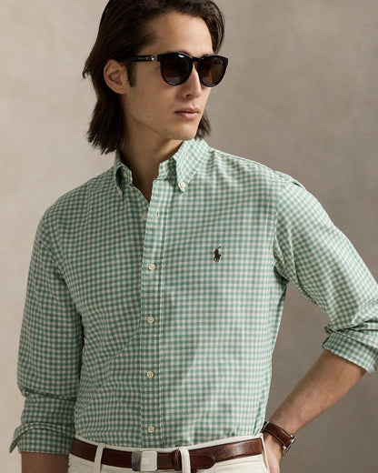 Ralph Lauren Classic Fit Gingham Oxford Shirt